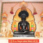 Tirthankar Parshwanath in Padmasana at Mahuva.