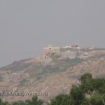 A distant view of Kanakagiri hillock.