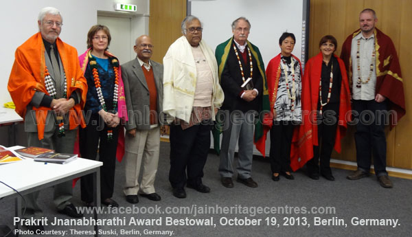 'Prakrit Jananbharathi International Award' 2010 & 2011 Bestowal