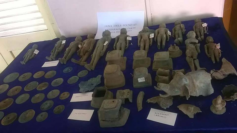 Jain Tirthankaras idols belonging to 4th Century Unearthed at Keesaragutta