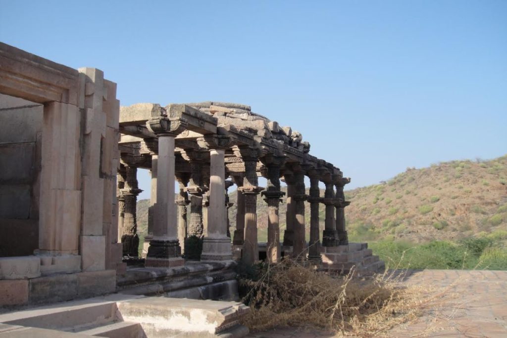 A part of the temple complex.