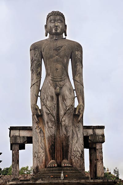 Idol of Lord Bahubali at Venur