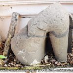 Ruined Tirthankar idol - Jain Museum