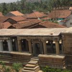 A view of Shanthinath Basadi, Kambadahalli.