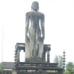 Bahubali Swami idol at Venur.