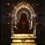 Sri Chandranath Tirthankar at Sri Chandranth Swamy Basadi, Dharmasthala.