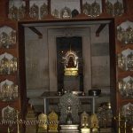 Interiors of Sri Chandranth Swamy Basadi with Gandhakuti, Dharmasthala.