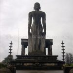 Bahubali Swami idol at Venur.