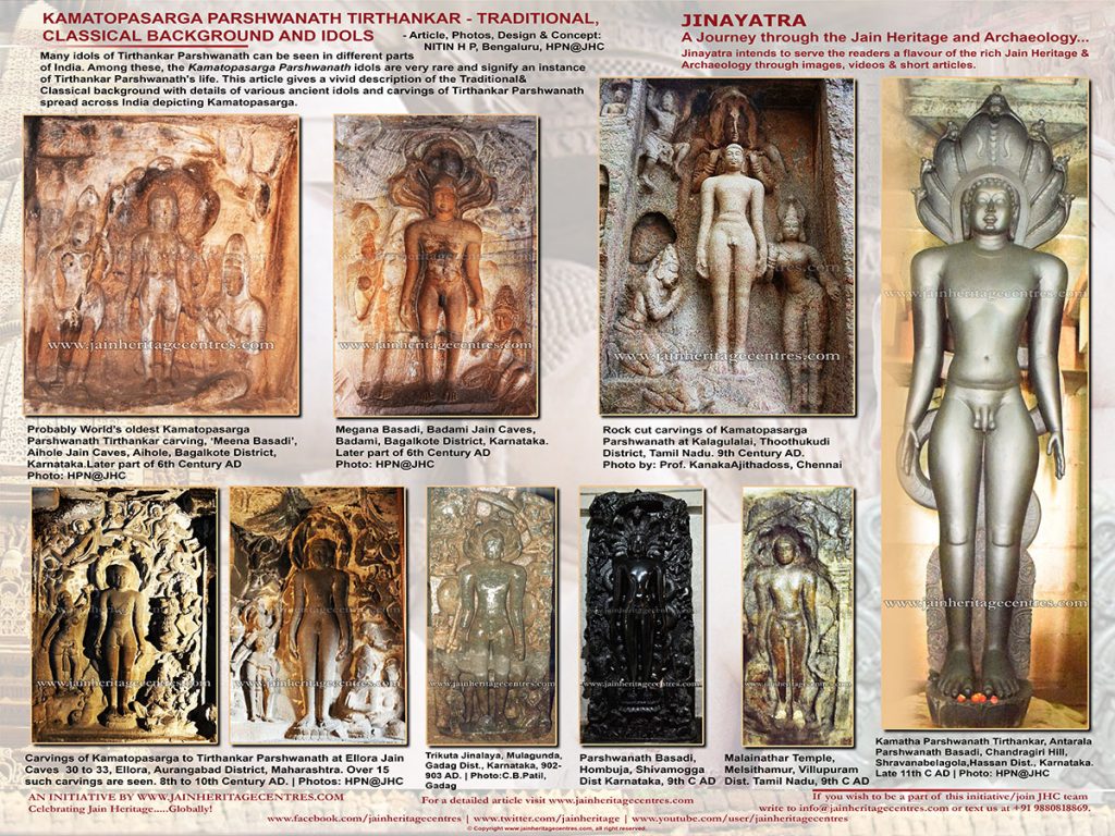 Kamatopasarga Parshwanath Tirthankar – Traditional, Classical Background and Idols