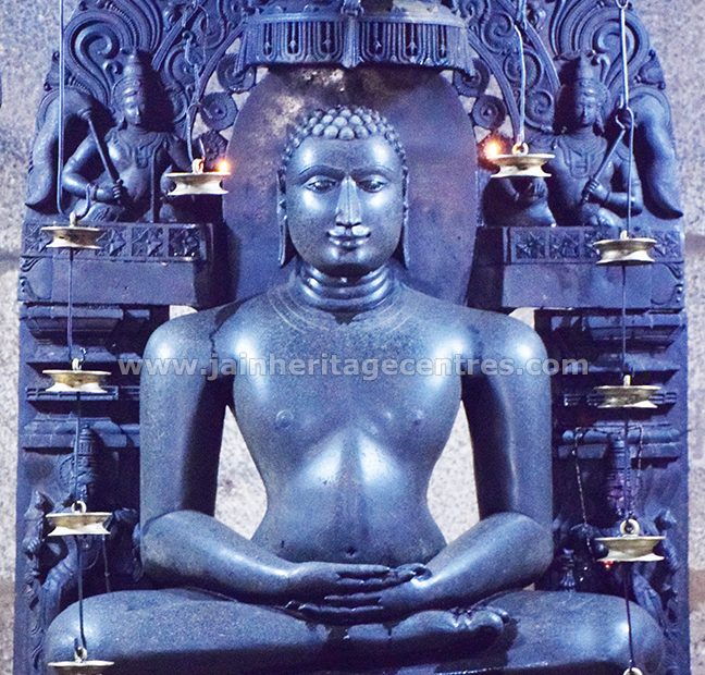 Neminath Tirthankar, Hire Basadi, Varanaga, Udupi District, Karnataka.