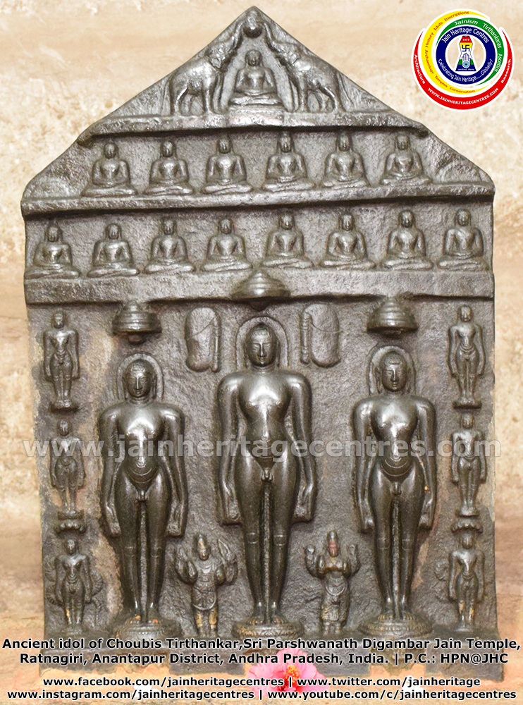 Choubis Tirthankar, Parshwanath Digambar Jain Temple, Ratnagiri.