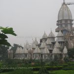 A view of Kailash Parvat Mandir at Hastinapur.