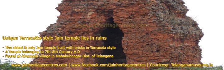 Unique Terracotta style Jain temple lies in ruins