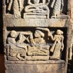 A Sallekhana memorial inscription at Sri Parshwanath Digambar Jain temple at Sringeri.