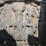 The Ruined Tirthankar Idol of 12th,Century found on the Mandaragiri Hill