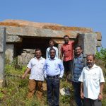 The Researchers infront of the Ruined Temple