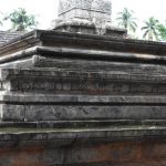 Manastambha's base, Manastambha at Karkala, Udupi District, Karnataka.