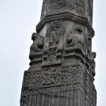 Artistic Carvings, Manastambha at Karkala, Udupi District, Karnataka.