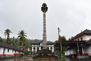 Manastambha at Karkala, Udupi District, Karnataka.
