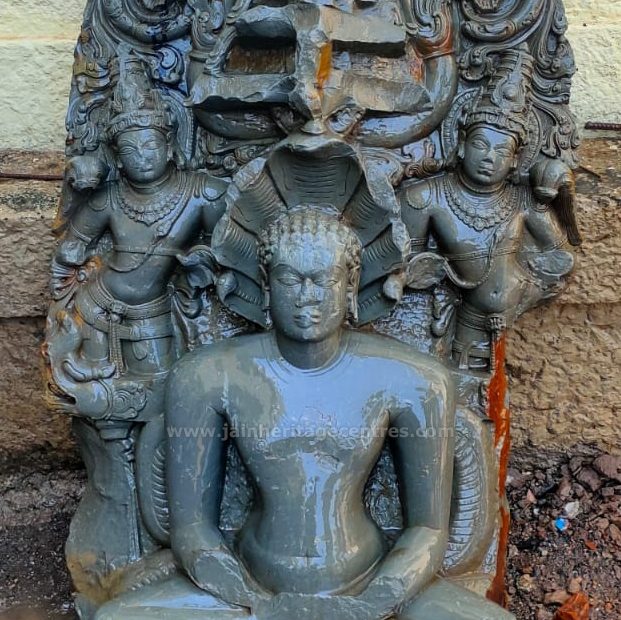 11th-12th Century Parshwanath Tirthankar Idol found at Hebbal Village in Karnataka